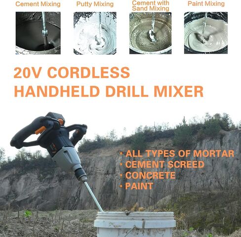 خلاط طين بدون فرش مع بارتيري in Kuwait