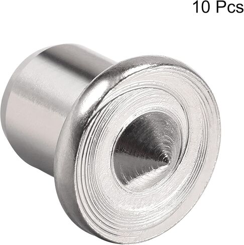 uxcell 5/16 Drill Center for Dowel and Tenon Chrome Plated Steel 8mm Woodworking Doweling Centering Transfer Plugs 10 Pcs in Kuwait