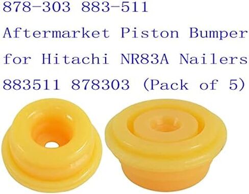 878-303 883-511 مصد المكبس لما بعد البيع لـ Hitachi NR83A Nailers 883511 878303 (عبوة من 5) in Kuwait