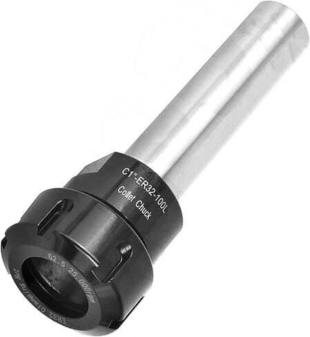 TINVHY C1-ER32-100L Straight Shank Collet Chuck Holder CNC Milling Tool Holder Alloy Steel Chuck Holder 25.4 mm shank Holder in Saudi Arabia