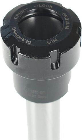 TINVHY C1-ER32-100L Straight Shank Collet Chuck Holder CNC Milling Tool Holder Alloy Steel Chuck Holder 25.4 mm shank Holder in Saudi Arabia