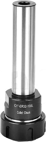 TINVHY C1-ER32-100L Straight Shank Collet Chuck Holder CNC Milling Tool Holder Alloy Steel Chuck Holder 25.4 mm shank Holder in Saudi Arabia