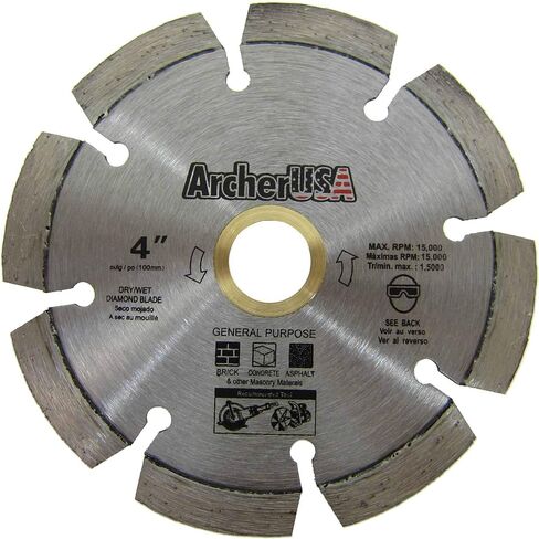 Archer Pro 20" in. General Purpose Diamond Saw Blades for Fast Cutting Concrete, Stone, Masonry, Pavers, Bricks, Blocks in Kuwait