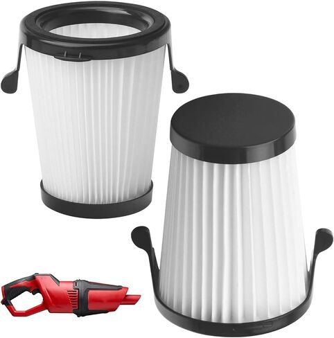 قطعتان من مرشحات HEPA الجافة 49-90-1950 لاستبدال مكنسة ميلووكي M12 0850-20 المدمجة in Kuwait