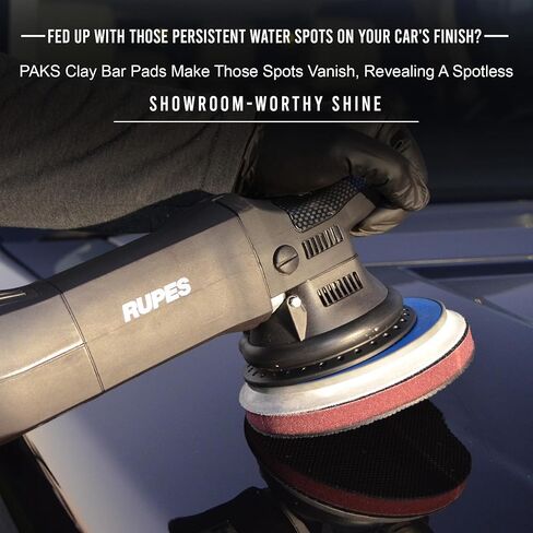 وسادة بار طين من باكس، وسادة طين متوسطة الجودة للتفصيل التلقائي، قرص طين سطحي ممتاز قطعة واحدة، وسادة شريط طين صناعي مداري مقاس 6 بوصات ووسادة طين تلميع للتفصيل التلقائي in Kuwait