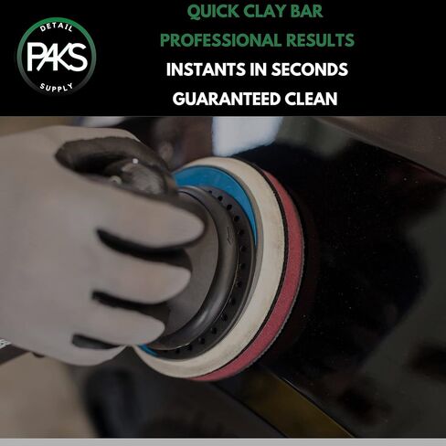 وسادة بار طين من باكس، وسادة طين متوسطة الجودة للتفصيل التلقائي، قرص طين سطحي ممتاز قطعة واحدة، وسادة شريط طين صناعي مداري مقاس 6 بوصات ووسادة طين تلميع للتفصيل التلقائي in Kuwait