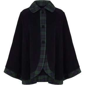 Oxfords Cashmere Tartan Cape