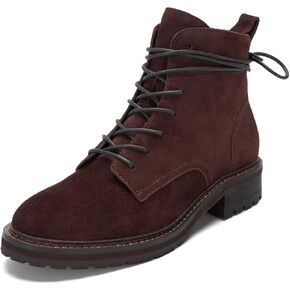 BUPNUOM Fashionable Women's Low Heel Ankle Boots - Easy Slip on ，Stylish and Comfortable Flat Booties for Women
