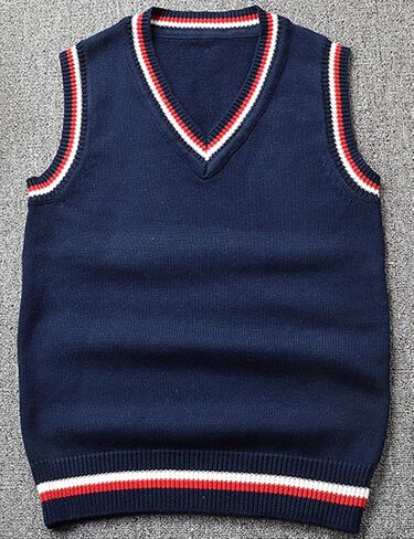 Locachy Women's Slim V Neck Sleeveless Sweater Vest Cable Knit Pullover Sweater in Saudi Arabia