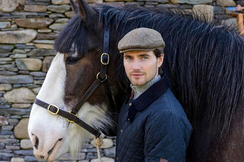 قبعة Mucros Weavers Irish Flat Cap للرجال Trinity Tweed Hat قبعة القيادة مصنوعة في أيرلندا in Kuwait