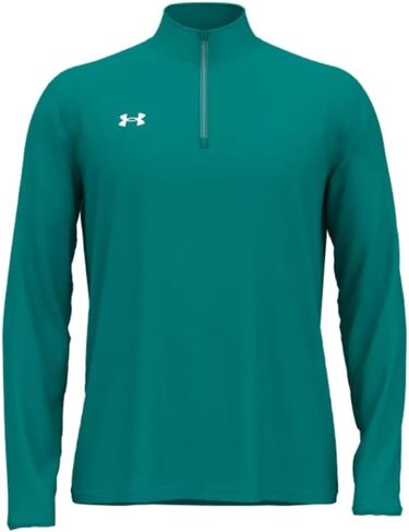 Under Armour Men's Team Tech 1/4 Zip Loose Royal Blue Long Sleeve Shirt in Kuwait
