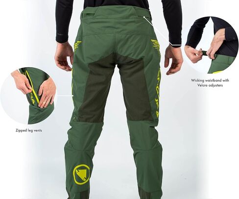 Endura Men's SingleTrack Cycling Pant II ClickFast Liner Compatible in Kuwait