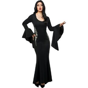فستان أزياء Rubie's الأربعاء التلفزيوني للسيدات من Morticia Addams in Kuwait