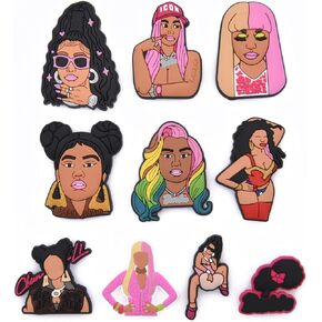 UNN Shoes Charms Black lives Matter Decoration for Kids Girls Adult Women Birthday Gifts Party Supplies… in Saudi Arabia