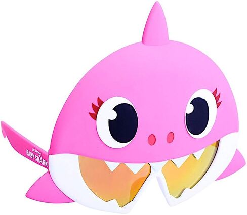 Sun-Staches Licensed Baby Shark - Pink Mommy Shark Party Shades Costume Sunglasses UV400 in Saudi Arabia