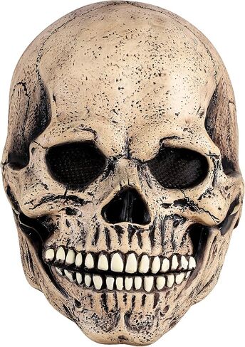 قناع هالوين متحرك فك لكامل الرأس قناع الجمجمة الرعب خوذة شبح قناع الوجه أقنعة مخيفة للبالغين هالوين ديكورات تنكرية in Kuwait