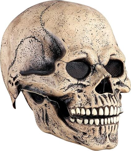 قناع هالوين متحرك فك لكامل الرأس قناع الجمجمة الرعب خوذة شبح قناع الوجه أقنعة مخيفة للبالغين هالوين ديكورات تنكرية in Kuwait