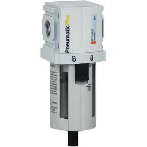 PneumaticPlus PPF2-N02B Compressed Air Filter 1/4" NPT, 5 Micron | Particulate Filter, 5 Micron, Poly Bowl, Manual Drain, 49 SCFM, Removes Particulates & Moisture in Saudi Arabia