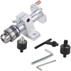 Live Revolving Center Adjustable Hole Wood Lathe Chuck for Mini Lathe Accessories DIY Woodworking in Saudi Arabia