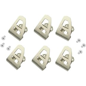 TALSWIF 42-70-2653 M18 مشبك حزام الوقود/خطاف يناسب Milwaukee 2604-20، 2604-22، 2604-22CT، 2797-22 أجزاء أدوات سائق مفتاح ربط الحفر (6/عبوة) in Kuwait