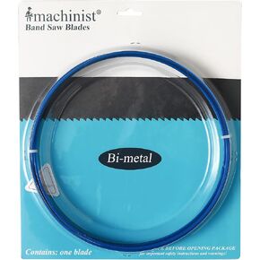 S93123458 M42 Bi-metal 93-1/2" Long, 3/4" Wide, 0.035" Thick Bandsaw Blades Soft Ferrous Metal Cutting Variable Teeth (5/8TPI)