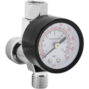 منظم ضغط الهواء بي تي جرين 1/4 انش ان بي تي منظم ضاغط الهواء لمسدسات رش الطلاء والضواغط وادوات الهواء وما الى ذلك. in Kuwait