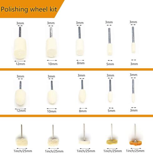 أداة دوارة لاسلكية 3.6 فولت، مجموعة أدوات دوارة لشحن USB بـ 3 سرعات مع ورق صنفرة مقاس 1 بوصة ووسادة دعم ساق 1/8، مجموعة وسادة تخزين رغوية ناعمة لسيارة مجوهرات مرآة معدنية خشبية in Kuwait