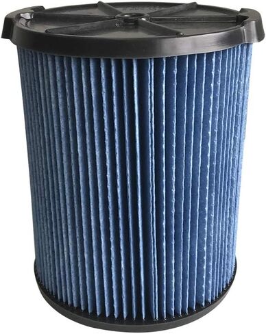 YBOOCWZT Replacement 9-38751 Cartridge vacuum filter fits for Craftsman 9-38751 CRAFTSMAN CMXZVBE38751 Fine Dust Wet/Dry Vac Filter for 5 to 20 Gallon Shop Vacuums—38751 (blue) (2pack) in Kuwait
