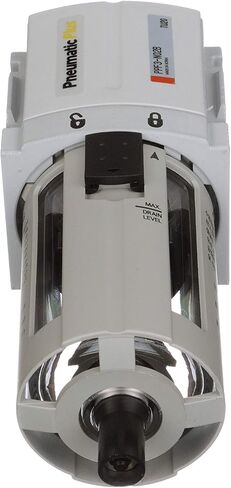 PneumaticPlus PPF4-N04B Compressed Air Particulate Filter 1/2" NPT, 5 Micron, Poly Bowl, Manual Drain, Bracket in Saudi Arabia