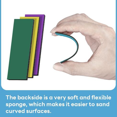 ورق صنفرة لاصق من stedi Hobby Model Tools، ورق صنفرة مقاوم للماء رطب/جاف وقابل لإعادة الاستخدام 400 600 800 للنماذج البلاستيكية، Gunpla، 60 قطعة in Kuwait