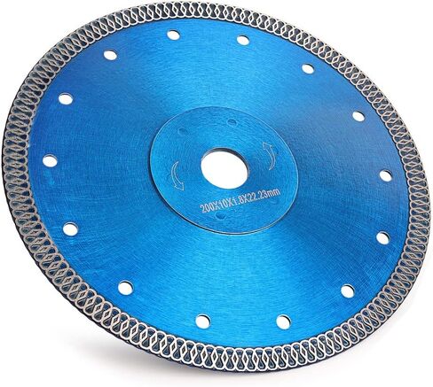 4" Diamond Tile Blades Super Thin Porcelain Turbo Blade | 2Pcs/Lot,for Angle Grinder,Smooth Cutting For Granite,Marble,Ceramic Tile,Brick,7/8"-20mm-5/8 Arbor in Saudi Arabia