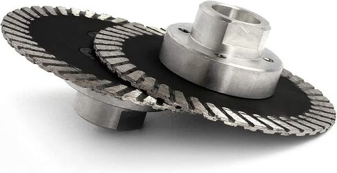 YDROWN 3 بوصة 1 قطعة شفرة منشار صغيرة لنحت الماس مع شفة 5/8-11 قابلة للإزالة لقرص قطع الخرسانة من حجر الرخام والجرانيت in Kuwait