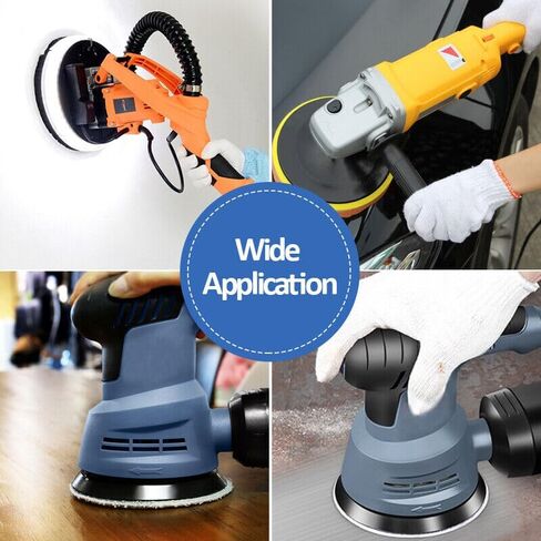 مجموعة متنوعة من ورق الصنفرة 150 قطعة 5 بوصة 8 فتحات، 10 درجات تشمل 60، 80، 100، 120، 150،180، 240، 320، 400، 600 ورق الصنفرة متعدد الحبيبات، متوافق مع وسادات الصنفرة المدارية العشوائية in Kuwait