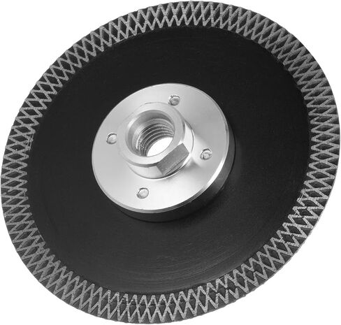 HARFINGTON Diamond Tile Cutting Blade, 5" (125mm) Diamond Saw Blade with 5/8"-11 Thread Flange for Cutting and Grinding Porcelain Tile Marble in Saudi Arabia