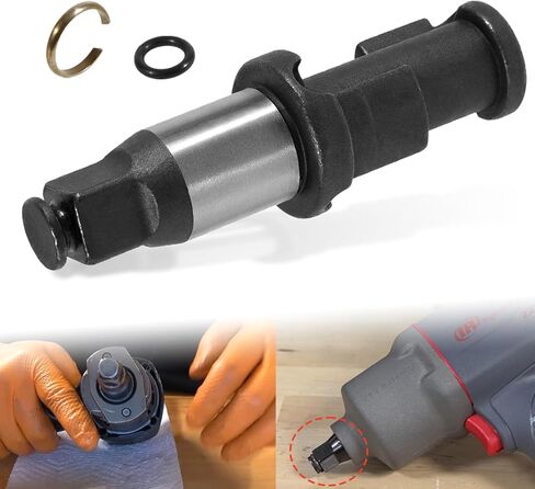 johntruck 1/2" Air Impact Anvil with O-ring and Retainer Clip for Ingersoll Rand IR2235TiMax & IR2235QTiMax in Saudi Arabia
