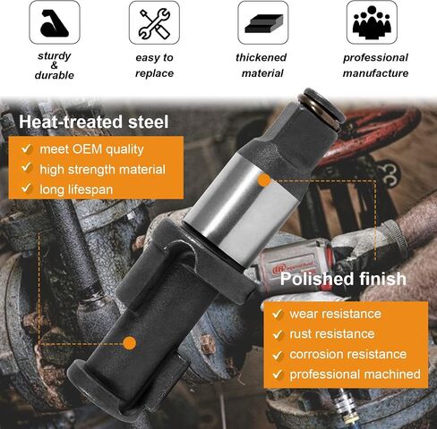 johntruck 1/2" Air Impact Anvil with O-ring and Retainer Clip for Ingersoll Rand IR2235TiMax & IR2235QTiMax in Saudi Arabia