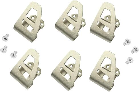 TALSWIF 42-70-2653 M18 مشبك حزام الوقود/خطاف يناسب Milwaukee 2604-20، 2604-22، 2604-22CT، 2797-22 أجزاء أدوات سائق مفتاح ربط الحفر (6/عبوة) in Kuwait