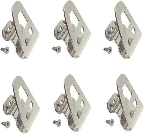 TALSWIF 42-70-2653 M18 مشبك حزام الوقود/خطاف يناسب Milwaukee 2604-20، 2604-22، 2604-22CT، 2797-22 أجزاء أدوات سائق مفتاح ربط الحفر (6/عبوة) in Kuwait