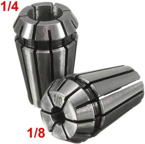 JahyShow 7 قطعة/المجموعة 1/4 1/8 1/16 3/16 3/32 5/32 7/32 بوصة ER11 أسطوانة معدنية لآلة الحفر باستخدام الحاسب الآلي وأدوات مخرطة الطحن in Kuwait