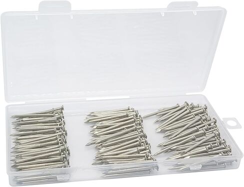 مجموعة متنوعة من أظافر الأجهزة الفاخرة 50 قطعة، أظافر من الفولاذ المقاوم للصدأ 3 بوصة 304، أظافر معلقة للصور، أظافر نهائية، أظافر مسطحة الرأس، أظافر جدارية، أظافر خشبية، أظافر طويلة، أظافر تثبيت in Kuwait