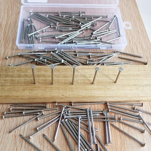 مجموعة متنوعة من أظافر الأجهزة الفاخرة 50 قطعة، أظافر من الفولاذ المقاوم للصدأ 3 بوصة 304، أظافر معلقة للصور، أظافر نهائية، أظافر مسطحة الرأس، أظافر جدارية، أظافر خشبية، أظافر طويلة، أظافر تثبيت in Kuwait