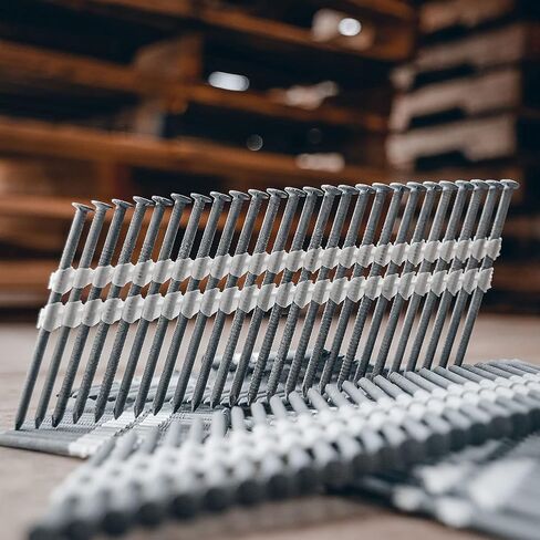 Freeman FR.131-3HDGRS 21 Degree .131" x 3" Plastic Collated Exterior Galvanized Ring Shank Full Round Head Framing Nails (2000 count) in Saudi Arabia
