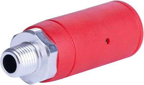 Craftsman CMXZTSG1087NB 1/4-inch Male Push Button Coupler, Red in Saudi Arabia