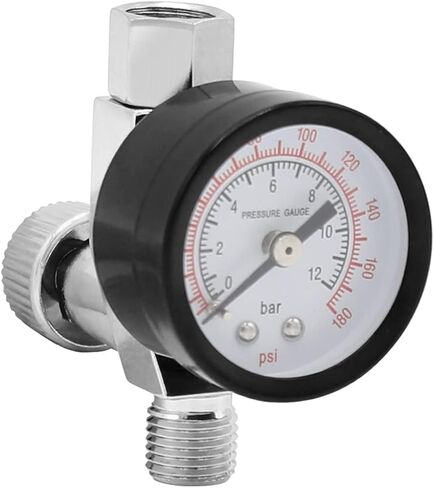 منظم ضغط الهواء بي تي جرين 1/4 انش ان بي تي منظم ضاغط الهواء لمسدسات رش الطلاء والضواغط وادوات الهواء وما الى ذلك. in Kuwait
