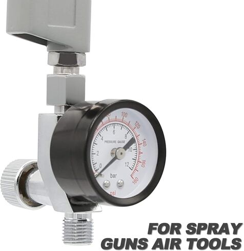 منظم ضغط الهواء بي تي جرين 1/4 انش ان بي تي منظم ضاغط الهواء لمسدسات رش الطلاء والضواغط وادوات الهواء وما الى ذلك. in Kuwait