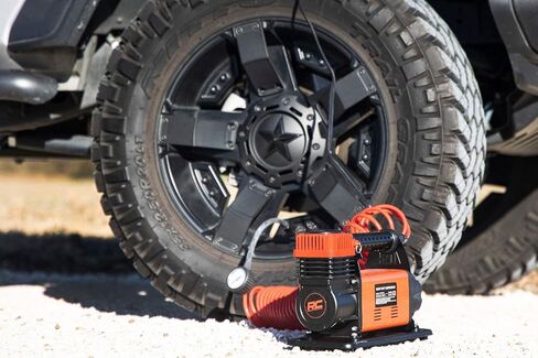 Rough Country Air Compressor w/Carrying Case | 12 Volt | 150PSI | 5.65 CFM - RS200 in Saudi Arabia