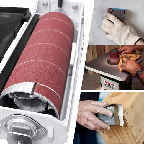 120 Grit Sandpaper Roll 2" x 32.8 Feet Emery Cloth Roll Abrasive Sand Paper Roll for Wood Furniture Metal in Kuwait