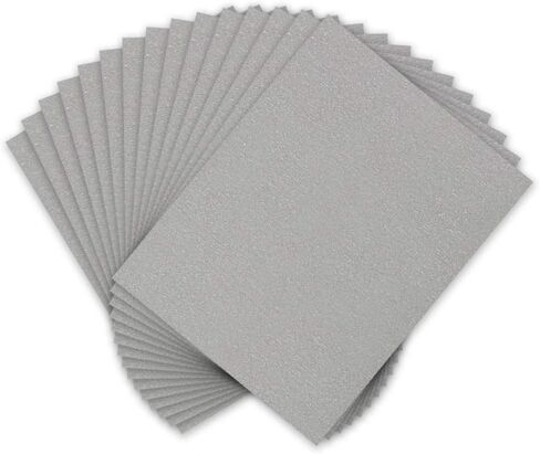 uxcell 15pcs 2000 Grits Wet Dry Waterproof Sandpaper Assortment 9-inch X 11-inch Abrasive Paper Sheets for Wood Furniture Metal Polishing in Saudi Arabia