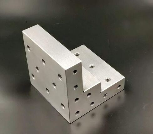 Caste Iron 100 mm/ 4" Stepped Angle Plate for Milling Machine Lathe Engineering Work-holding Tools-Tapped Drills in Saudi Arabia