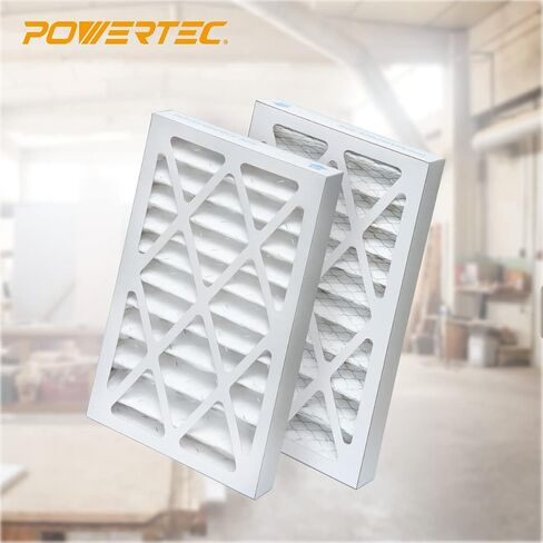 POWERTEC Inner & Outer Filters for WEN 3410/ POWERTEC AF4000, AF4001 Air Filtration Systems Woodworking, Replacement for WEN 90243-027-2, 90243-026-2 Woodworking Air Filters (75065) in Saudi Arabia